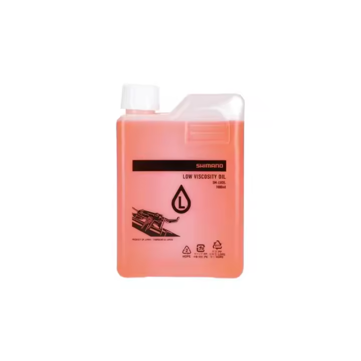 Shimano Aceite Mineral Baja Viscosidad 1 Litro Mineral Oil Low Visc 1000ml RSMLVOIL10M  SHIMANO   de ciclismo para bicicleta - 1