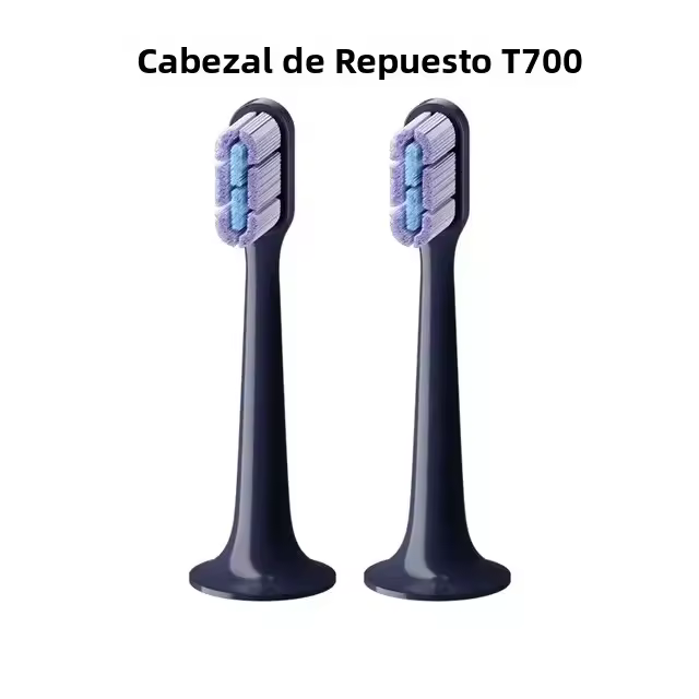 XIAOMI MIJIA T700 Cepillo De Dientes Eléctrico Ultrasonido Con Luz LED Y Control Por APP Blanqueamiento De Dientes Limpiador Oral Para Adultos Incluye 2 Cabezales Y Base De Carga - 1