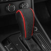 Cubierta De Manija De Cambio De Velocidades Para Coche De Alta Calidad PU Cuero Antideslizante Resistente Al Desgaste Universal Para Automóviles Decoración - details 2