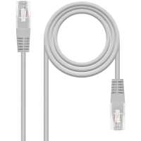 Nanocable Cable de Red RJ45 LAN Local Area Network UTP para PC Ordenador Portátil PS3 PS4 Gris 10.20.0400 0.5m Cat.6 - details 1