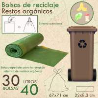 Cubo de Basura de Reciclaje Wellhome 70L Plástico 2 Aperturas - details 13