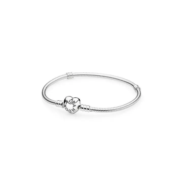 590719 - Pulsera Pandora Corazon en plata de ley. 590719 Hearts Silver PANDORA - 1