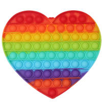 Juguetes Sensoriales De Colores Arcoíris Para Niños Grandes Y Pequeños Juguetes Antiestrés De Tamaño Grande 20cm Para Autismo Regalos Para Niños - details 5