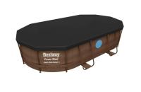 Cobertor Solar Lona Superior BESTWAY para Piscina Desmontable de varias medidas y modelos: rectangular, ovalado y circular de fácil instalación sobre el borde de la piscina. La lona evita que el agua se ensucie y lo calienta, en cierta medida. - details 6