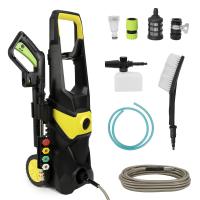 Hidrolavadora Automática Vertical 1800W de Alta Presión - Diseño Autosucción Portátil, Pistola con Cepillo Integrado para Lavado de Autos y Hogar - details 1