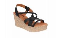 Sandalias Mujer de Cuña Alta Marca BDA en Piel –303 Estilo Trenzado y Confort con Planta de Gel  Descripción del Producto Eleva tu estilo con estas exclusivas sandalias de cuña de la marca B.D.A., diseñadas para la mujer que busca sofisticación sin renunc - details 5