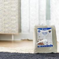 Arena para gatos de bentonita natural 10kg, aglomerante y ultra absorbente, que controla eficazmente los malos olores. Su textura suave y libre de polvo asegura un ambiente limpio y fresco, proporcionando una higiene diaria óptima para tu gato. - details 4
