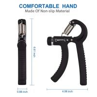 Ajustable Agarre De Resorte En Forma De R Para Entrenamiento De Fuerza De Muñeca Y Brazo Equipo De Fitness Y Rehabilitación Para Manos Y Dedos - details 2