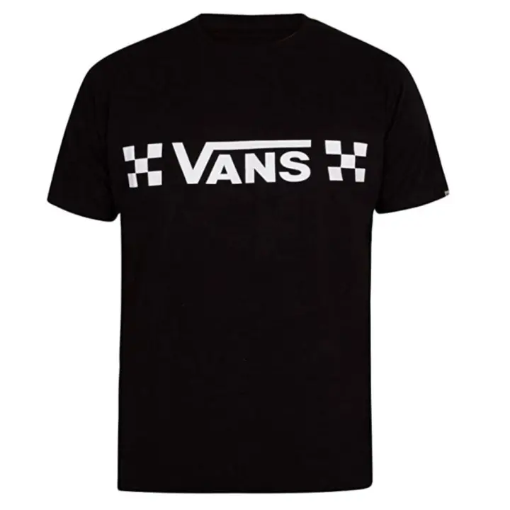 Camiseta Vans Drop V Check-B Drop V Negro Vn0A5Hmlblk1 - 1