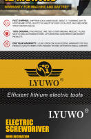 LYUWO Mini Destornillador Eléctrico Inalámbrico Recargable 1300mah Herramienta De Reparación Multifuncional Torque Desmontaje - details 1