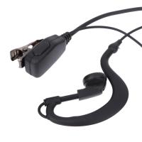 Auriculares De 2 Pines Para Baofeng UV5R Kenwood Anti-ruido Micrófono Para Senderismo Equipo Policial Vigilancia Juego De 1-10 Piezas - details 12