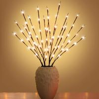 Luces De Navidad Con Diseño De Ramas 20 LED Decoración Para Interior Bodas Cumpleaños Regalos Iluminación Festiva Con Forma De Árbol - details 2