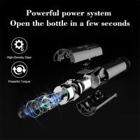 ABREVIABRAS FLYMUYU Rechargeable Electric Wine Opener Automático Con Corte De Película De Aluminio Para Amantes Del Vino Regalo Para Bar - details 1