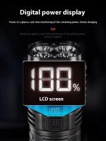 Lámpara De Mano Con 4 LED Y Luz COB Super Brillante Recargable Por USB Tipo-C Para Camping Pesca Torcha Táctica De Alta Potencia - details 6