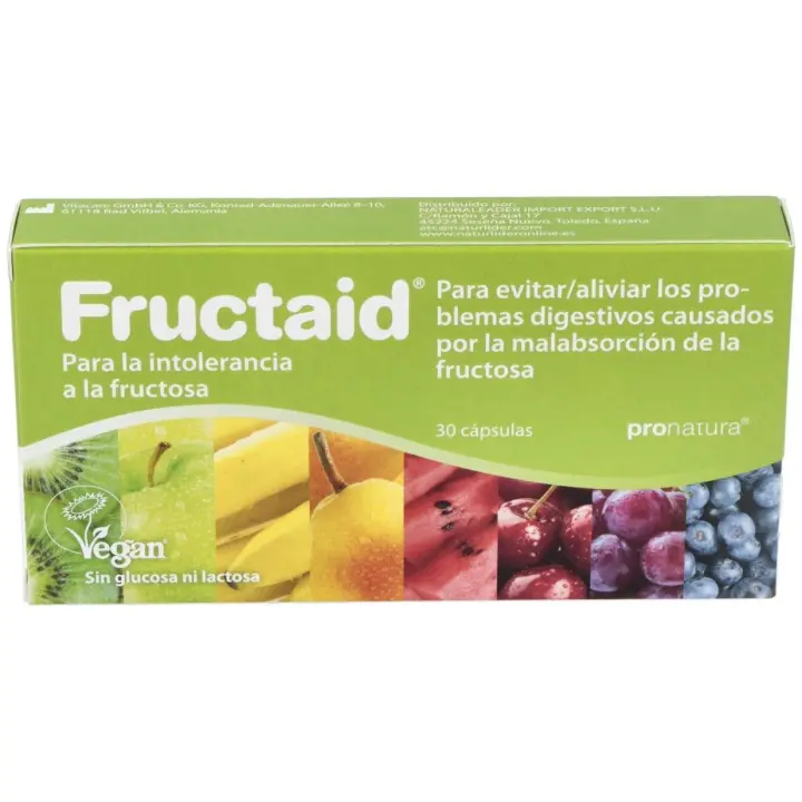 Naturlider Fructaid 30 Caps - Glucosa Isomerasa - 1