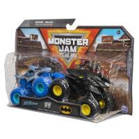SPIN MASTER - MONSTER JAM - Coches Monster Truck Escala 1:64 - Pack de 2 Camiones Metálicos Auténticos: Batman Vs. Megalodon - 6065293 - Coches para Niños - Juguetes Niños 3 años + - details 4
