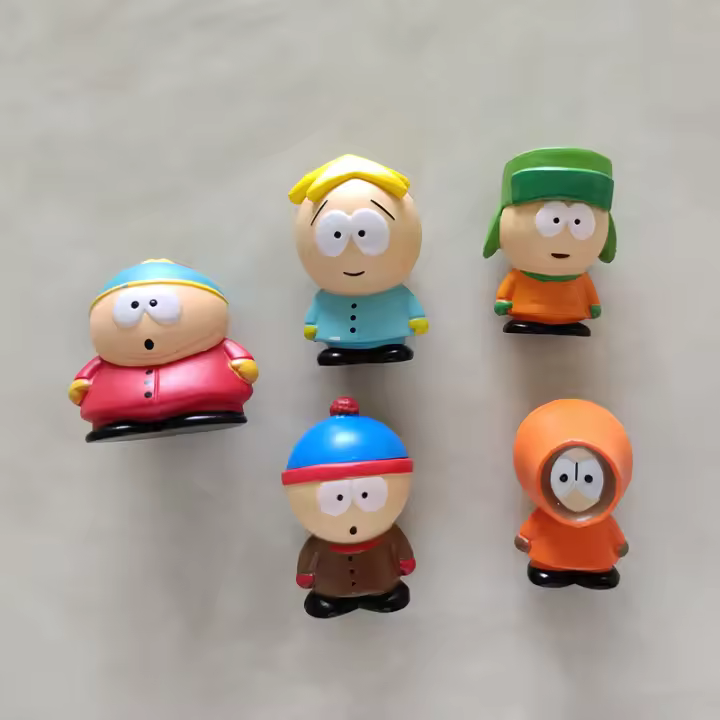 Figura De Acción De South Park Juguetes Creativos Modelo Popular Para Niños Regalos De Cumpleaños Y Navidad Tamaño 5.5cm PVC - 1