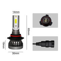 Bombillas De Faros LED 300W Super Brillantes 30000LM H1 H4 H7 H11 9005 HB3 9006 HB4 Luz Blanca 6000K Para Coche Y Neblina 12V 24V Canbus Universal - details 4