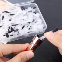 Kit De Cepillos De Uñas Desechables 25/66pcs Reemplazo Para Tinta Y Polvo Herramientas De Manicura Cepillo De Pincel De Polímero PP - details 4