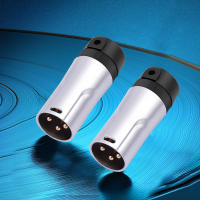 Adaptador De Soldadura De Micrófono XLR Compacto Para Hombre/Mujer 90° Derecha 3Pin Jack Socket De Audio DMX Plug Hybrido - details 4