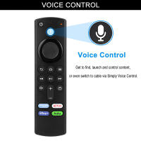 Control Remoto De Voz De Repuesto Para Fire Stick TV 3er Gen Smart TV Stick 4K MAX Lite Fire Cube Compatible Con Alexa - details 2