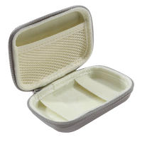 Estuche Portátil De Cuero Para Almacenamiento Mini Casco Rígido Para Gadgets Digitales Organizador De Cables Y USB Estuche Para Auriculares Y Cargadores - details 12