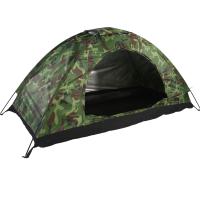 Carpa Camuflada Para Una Persona Impermeable Y Resistente Al UV Carpa De Camping Y Senderismo Con Apertura Rápida Automática Material De Aluminio Doble Capa - details 0