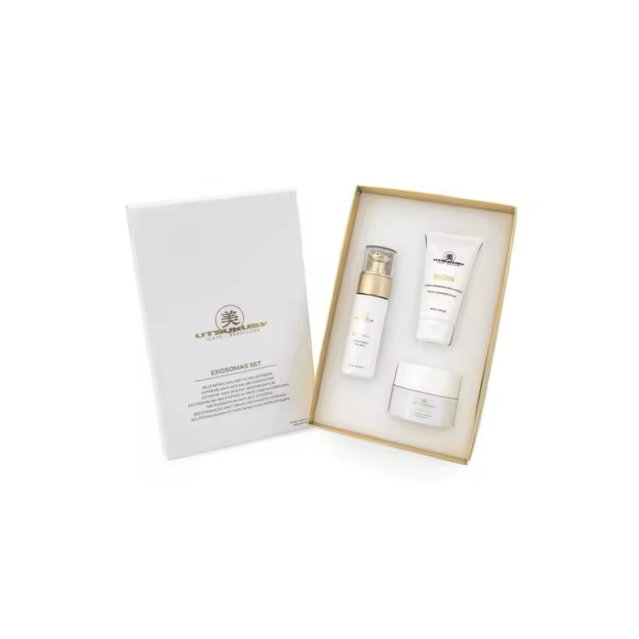 Set Exosomas Utsukusy – Tratamiento Regenerador Celular Avanzado | Ampollas con Exosomas + Solución Activadora - 1