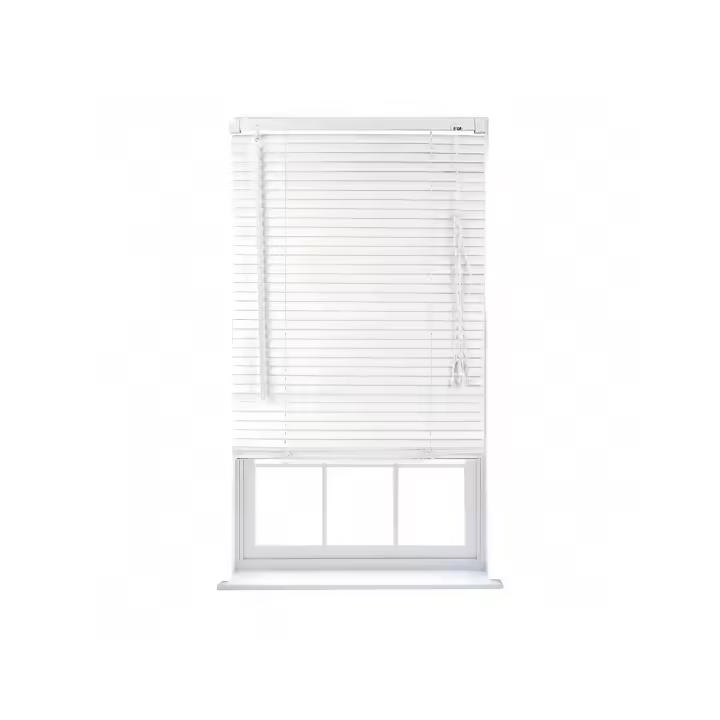 MAXHOME-Persiana PVC Ventana con Lamas Horizontales Interior y Exterior. Estor Ajustable Protector de Luz para Hogar y Oficina Fácil Instalación. - 1