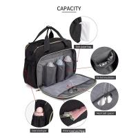 Beauenty Mamá Bolsa de Pañales de Maternidad Bolsa de Gran Capacidad Crossbody Bolsa de Cochecito de Las Mujeres Organizador Del Bolso de Viaje Cuidado Del Bebé - details 1