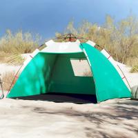 vidaXL Tienda de playa 2 personas impermeable apertura rápida Color azure blue,  Gris,  Verde mar y mas - details 2