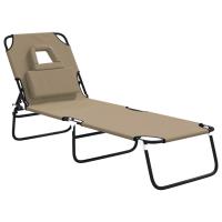 vidaXL Tumbona plegable acero recubrimiento en polvo tela Oxford Azul, Negro, Rojo Sillas de Exterior Ideal para jardín, playa, piscina, terraza Tumbona Piscina Tumbonas Playa Tumbonas Jardín Exterior - details 4