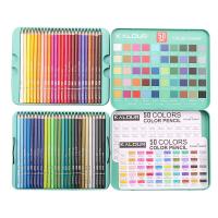KALOUR Set De Lápices De Colores Profesionales 50/72/180/240/300 Pcs Lápices De Aceite Para Dibujos Y Pintura Artística Suministros Para Colorear - details 88
