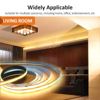 Tiras LED COB FLEXIBLES 12V 2M 3M 5M Alta Densidad Diodo Tape Luz 3000K 6000K Dimmable Lineal Decoración De Hogar - details 9