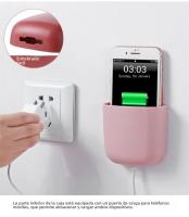 Estante De Pared Para Almacenamiento Organizador De Teléfonos Móviles Y Control Remoto Para Aire Acondicionado Y TV - details 7