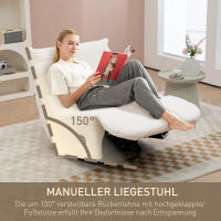 2025 Silla reclinable para TV, función basculante, Sillón para TV con reposapiés, Resort de Bolso, Bolso lateral - details 4