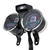 Tablero Digital Impermeable Para Motocicleta Medidor De Combustible Y Voltaje Para Suzuki GN125/150 Instrumento Metálico - details 6
