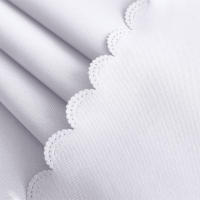 Mantel Redondo De Seda Blanca Resistente Al Agua Para Boda Cubierta De Overlay Brillante Y Suave Para Banquete Decoración De Mesa - details 30