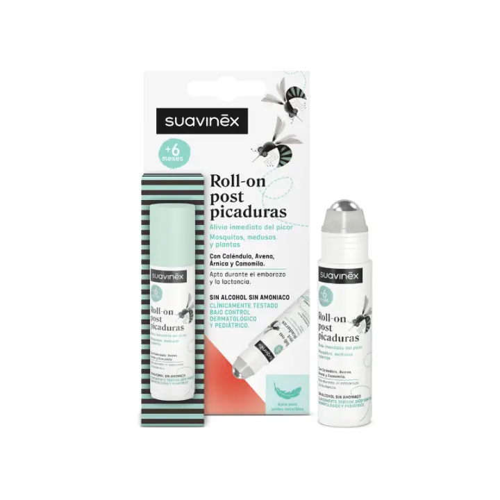 Suavinex Repelente de Insectos Roll-On Post-Picadura 6M 15ml - 1