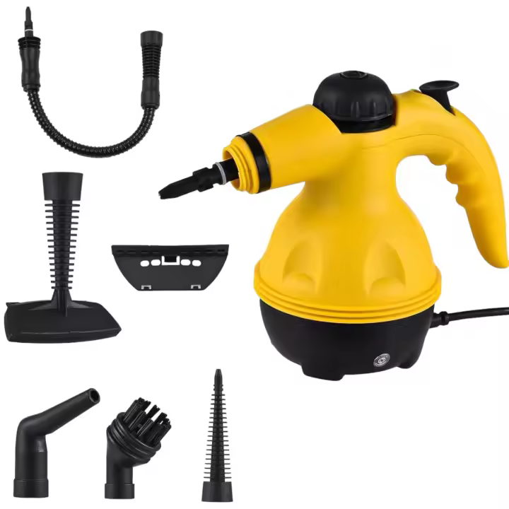 Limpiador de Vapor Alta Presión - 1000W - 6 Cabezales y 3 Complementos - Karawan. - 1