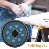 10PCS Parche De Apoyo Para Molinillo De Arena 5 Pulgadas 8 Agujeros Discos De Enchufe Y Lazo Para Máquina De Pulido 125mm Herramientas Abrasivas - details 2