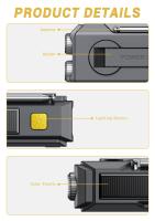 Radio Manual de emergencia con manivela y innica de 3 LED, Radio meteorológica portátil AM/FM/NOAA con Cargador de teléfono, Radio solar con Carga USB para acampar en interiores Exterior, Alarma SOS - details 5