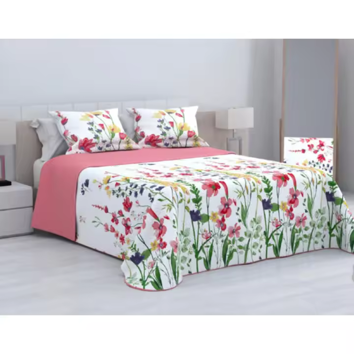 Colchas Boutí Cama 135CmX150cm180cm con 2 Fundas Almohada 50x70cm, Colcha De Verano Estampado Moderno, Cubrecama Ligera para Todas Estaciones - 1