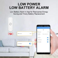 Sensor De Vibración Inteligente Zigbee ONENUO Con Alarma De Movimiento Y Notificaciones En Tuya Smart Life Registra Historial De Alarmas - details 8