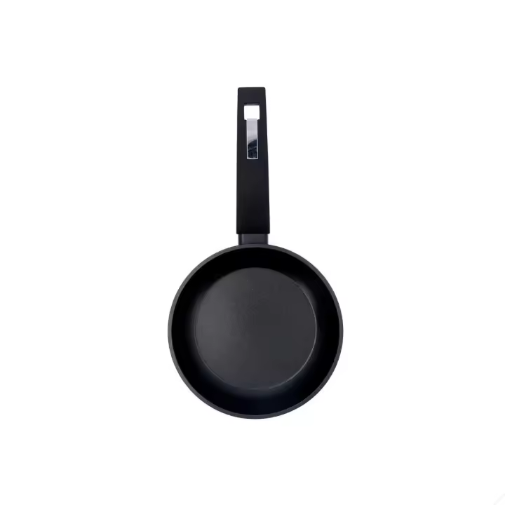Sartén aluminio forjado Quid Estelar negro - Revestimiento interior antiadherente de doble capa - Diámetros 18 a 30 cm - Full Induction apto para todo tipo de fuego - libre de PFOA- Mango de baquelita con inserción metálica - 1