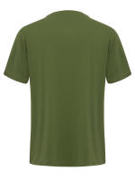 Camiseta deportiva de verano de manga corta con cuello redondo informal de talla grande para hombre, a juego con el color, a la moda para fitness - details 27
