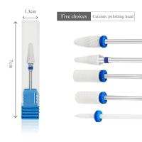 Juego De 5 Piezas De Brocas De Uñas De Cerámica Para Máquina Eléctrica Herramientas De Manicura Y Pedicura Accesorios De Uñas - details 8