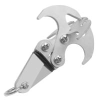 Gancho De Sobrevivencia Multiusos De Acero Inoxidable Herramienta Plegable Para Camping Y Escalada Portátil Gancho De Gravedad - details 6