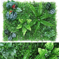 Cerda De Hierba Artificial 40x60cm Eucalipto Falso Césped Para Decoración De Jardín Fiesta Y Muralla Colgante Mat De Vegetación - details 7