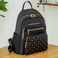 Mochila De Moda Para Mujer De Alta Calidad En Nylon Gran Tamaño Para Viajes Escolares Bolsa De Hombro Para Chicas Adolescentes - details 9